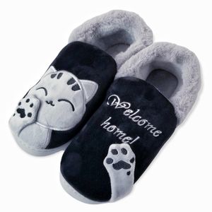 Welcome Home Warm Cat Slippers Woman's Size 9.5-10
